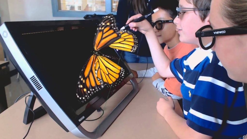 Zspace with butterfly